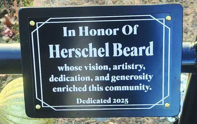 Bridge dedicated to Herschel Beard