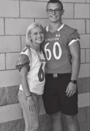 Quuen Candidate Jaeslyn Forguson &amp;amp; Senior Zach McQueary