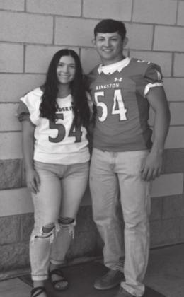 Queen Candidate Harmony Hammon &amp;amp; Senior Grant Holmes