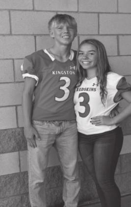 Freshman Princess Jaci Herndon &amp;amp; Freshman Eli Oliger