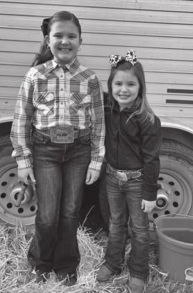 Local girls compete in the Tishomingo Cattle Show