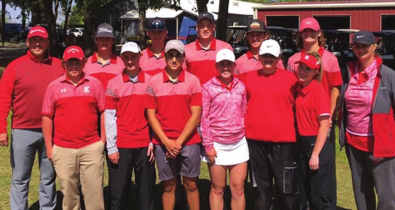 Kingston golf team places at LCC
