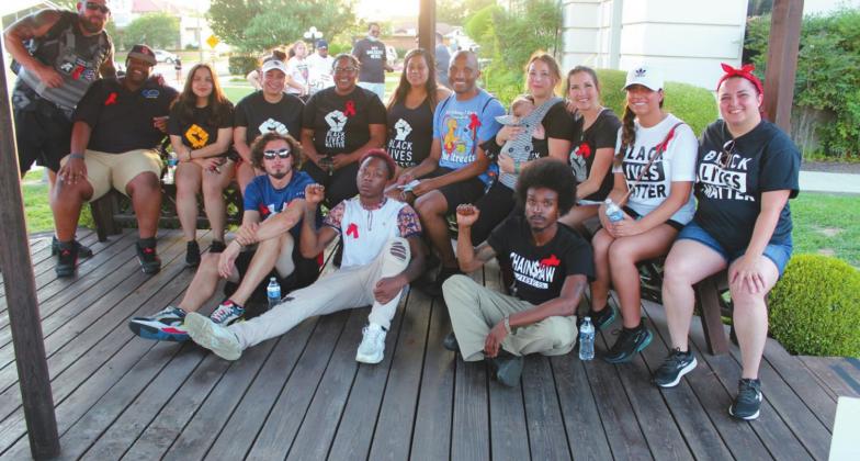 Durant Black Lives Matter march draws diverse crowd
