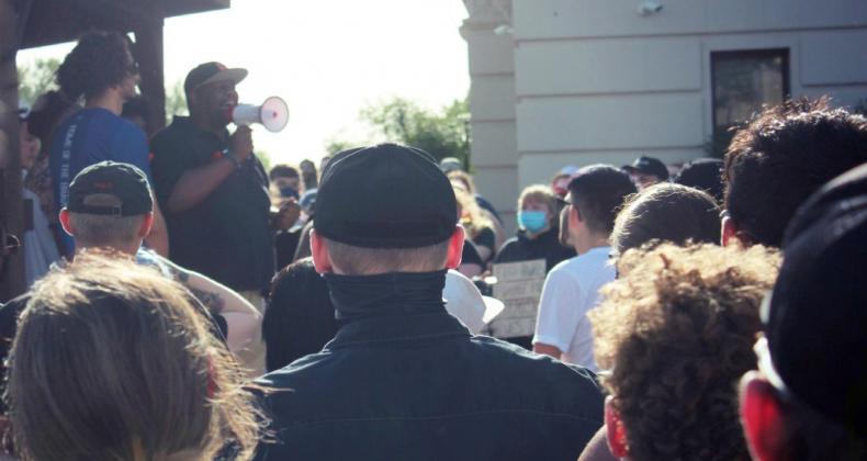 Durant Black Lives Matter march draws diverse crowd