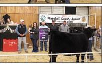 Cutter Scasta had the Grand Heifer.