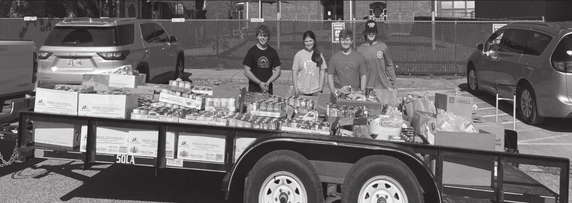 Feeling the drive for food donations