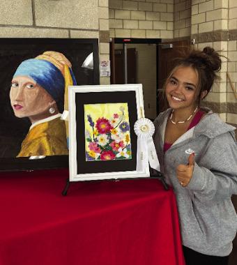 Ashlin Morales placed 3rd in the diverse category. Courtesy photo