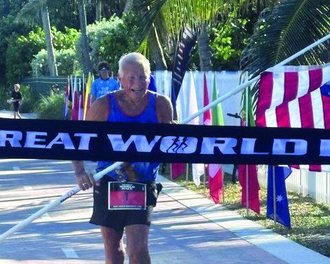 Dan Little becomes oldest person to compete