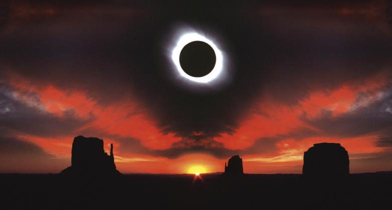 A total solar eclipse is expected to occur on Monday, April 8. Courtesy photo