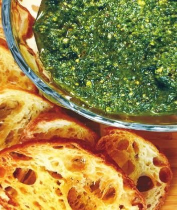 Lettuce talk about pesto