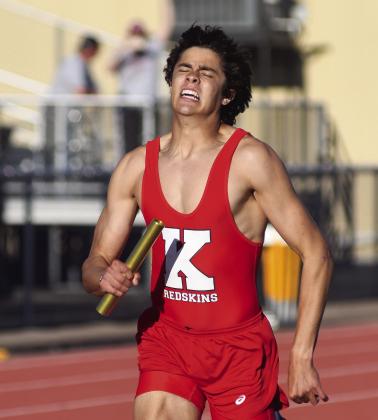 Brycen Ward is headed to the state track meet on May 5 and 6. Brian Blansett • Lincoln County News