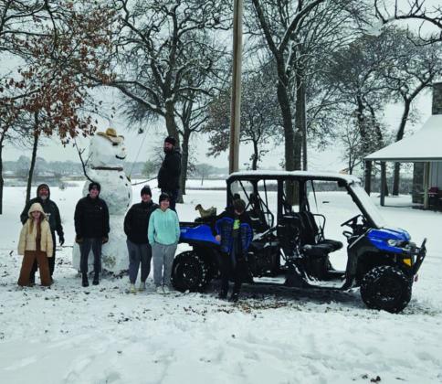 Texoma gets blanketed in snow