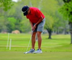 Redskin Golf has been busy. Monday, March 20, at Tishomingo, Dawson Holder placed 5th and Aaron Ellis placed 8th as individuals. On March 22, the team placed 2nd out of 19 teams and Sammy McNiel (pictured above) tied for 5th as an individual. Courtesy photo