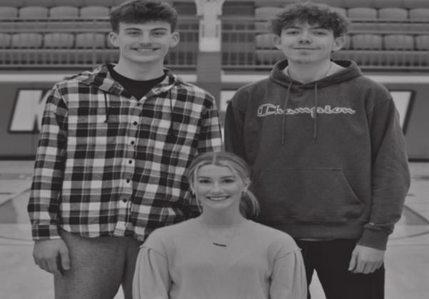 Senior Queen Candidate Raegan Davis &amp;amp; Seniors Braden Matchen &amp;amp; Mason Burkhalter