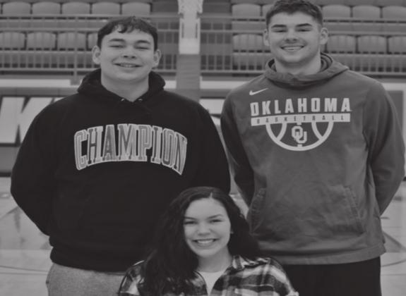 Junior Princess Kaya Wiebener &amp;amp; Seniors Dakota Wiebener and Brady Briste