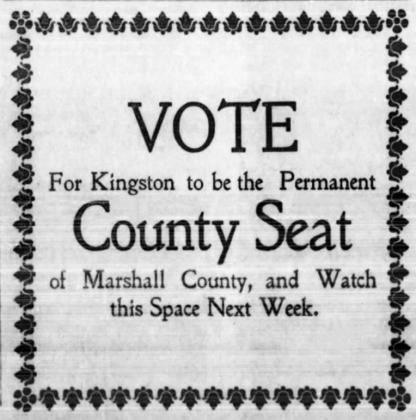 An article in the May, 22 1908 issue of the Kingston Messenger. Courtesy photo
