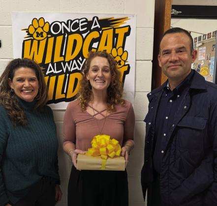 Jessica Rushing, MMS Teacher of the Year. Courtesy photo