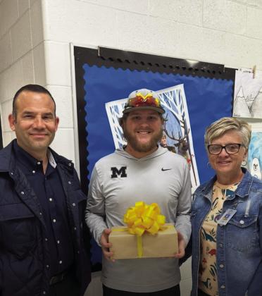 Hunter Campbell, MES Support Staff of the Year. Courtesy photo