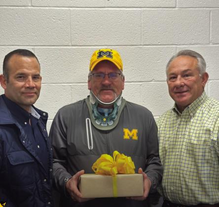 B. R. Armstrong, Bus Barn/Admin Support Staff of the Year. Courtesy photo