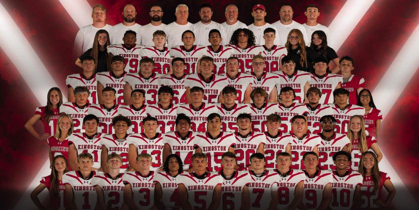 The Kingston Redskin football team were the 2023 2A-4 District Champs and the Oklahoma Class 2A State Academic Champs. The team was recognized at the State Game on December 9 at UCO in Edmond. Photo by Scissortail Photo Co.