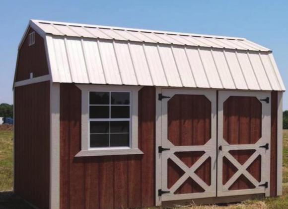 The She Shed Lot in Kingston, along with other shed lots, are participating in a building giveaway. School supply donations could help a lucky person win an 8x12 side lifted barn. Courtesy photo