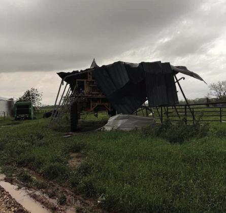 Several confirmed tornadoes damaged multiple homes across southern Oklahoma. Courtesy photos