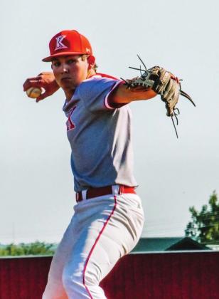 Grant Holmes was awarded Pitcher of the Year. Linda Holmes