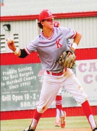 Gage Gill was awarded All-District Infielder. Linda Holmes