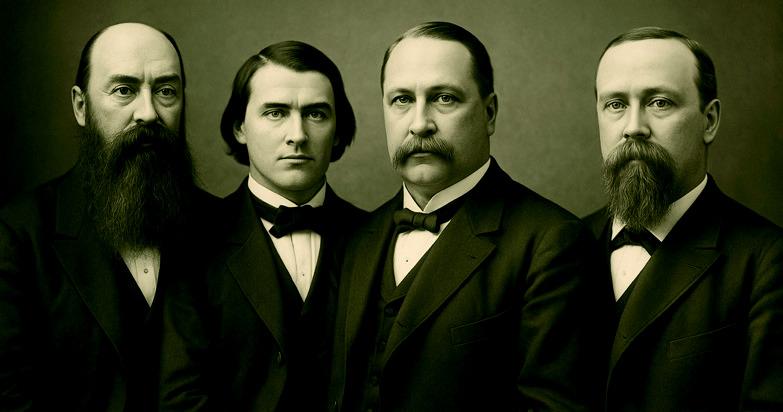 McLaughlin's legal team: Ben T. DuVal, William Murphy, James Kent Barnes and Thomas H. Barnes. Courtesy photo