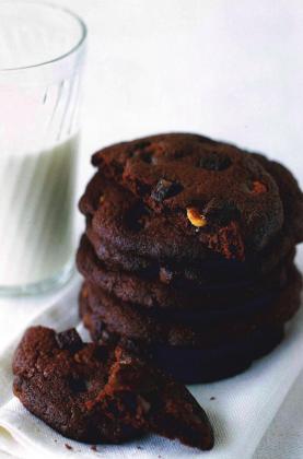 Double Chocolate Chip Cookies