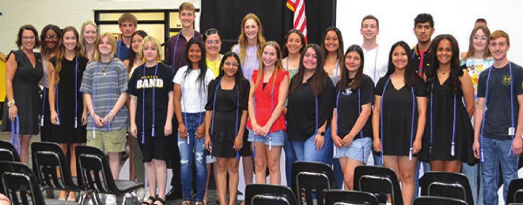 Madill High School hosts scholarship ceremony