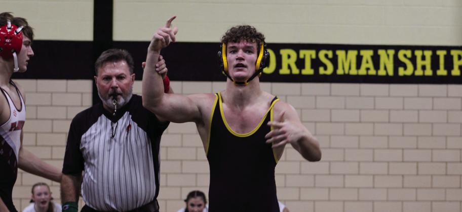 Jayden McCain signed with Murray State College for wrestling. Courtesy photo