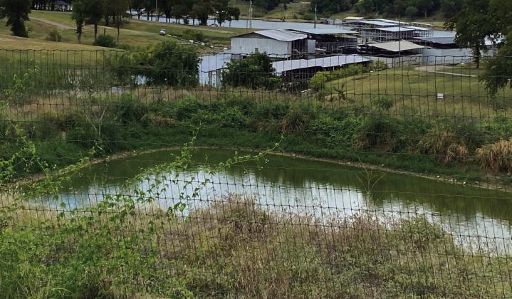 The DEQ found the sewage lagoons of the Marina del Rey trailer park to be in code violation, forcing residents to move their homes before March 1, 2023. Summer Bryant • The Madill Record