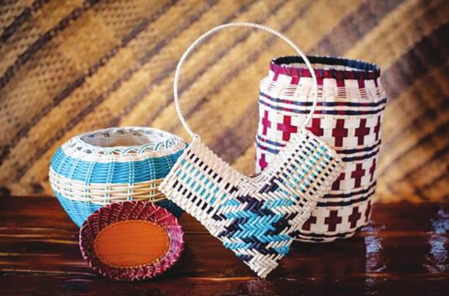 Courtesy photo Sue Fish has been basket making for nearly 30 years. Her work is on display at the Chickasaw Cultural Center, Artesian Art Gallery in Sulphur, the Chickasaw Nation Medical Center in Ada, the Chickasaw Nation Clinic in Ardmore and Exhibit C Native Gallery &amp; Gifts in Oklahoma City.