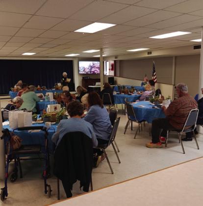 The Madill Rose Garden club held the district meeting. Courtesy photo
