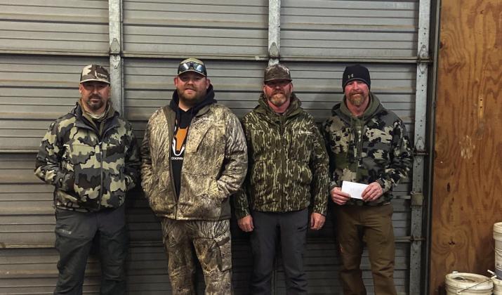 Dustin Watkins' team took 3rd. Courtesy photos