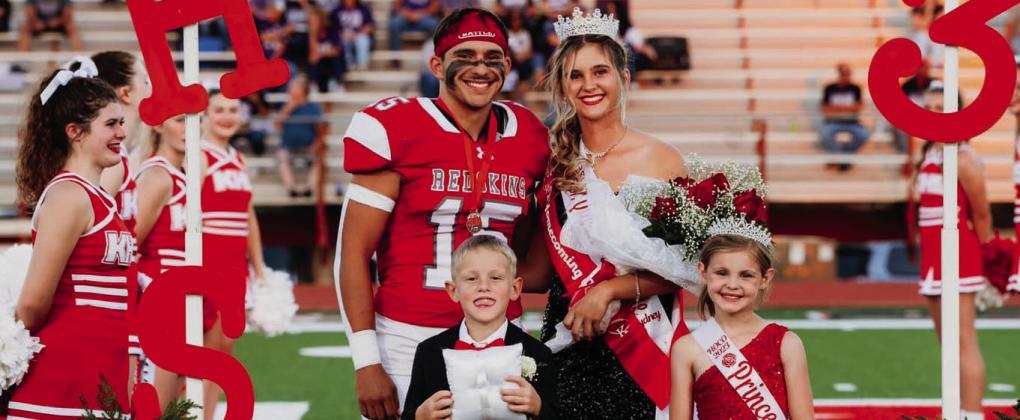 Sydney Navarret and Rhett Coble were crowned the Kingston High School 2023 Homecoming Queen and King, respectively. Courtesy photo