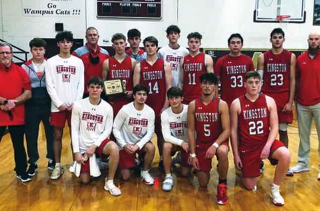The Kingston Redskins were the runner up in the Atoka Wampuscat Classic Tournament. Crockett Uber