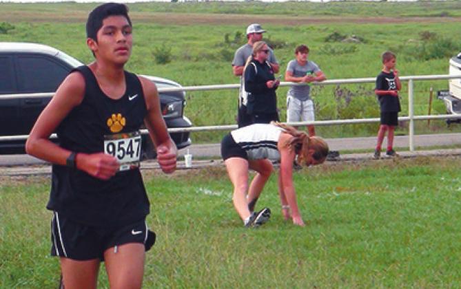 Armando Gonzalez placed top ten in the East Central University Tiger Meet on September 8, 2020. Courtesty photo