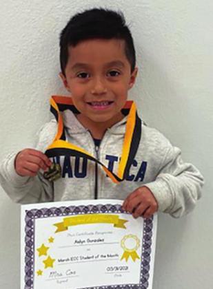 Madill Students of the Month