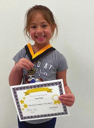 Madill Students of the Month