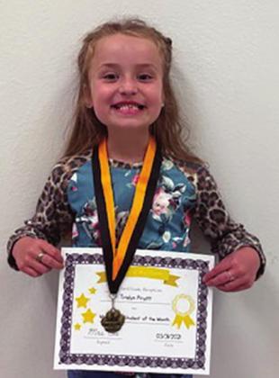 Madill Students of the Month