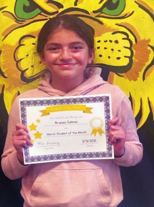 Madill Students of the Month