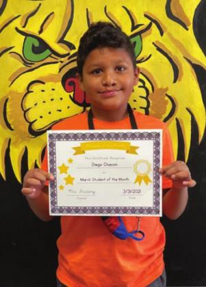 Madill Students of the Month