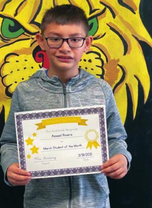 Madill Students of the Month