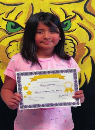 Madill Students of the Month
