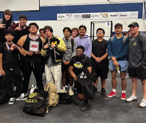 Madill’s Powerlifting team earned the title of 4A Regional Runner Up at the Southeast Regional Powerlifting meet Thursday, March 7. Courtesy photo