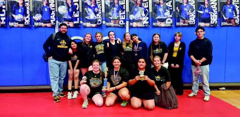 The MHS wrestling teams placed well at the 53rdAnnual PaulAubrey ChristmasTournament. Courtesy photo