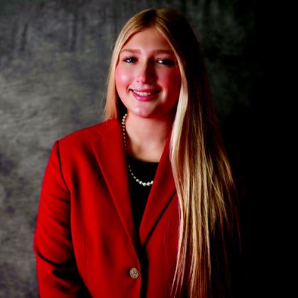 Above: Ella Weaver is serving as the Southeast 1 President. Below:Ava Reno is serving as the Southeast 1 Vice Presdient of STAR events. Courtesy photos