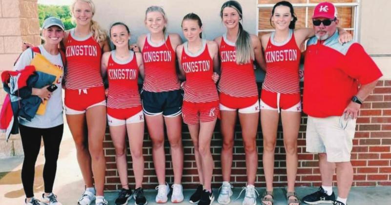 Kingston Girls Track qualify for state